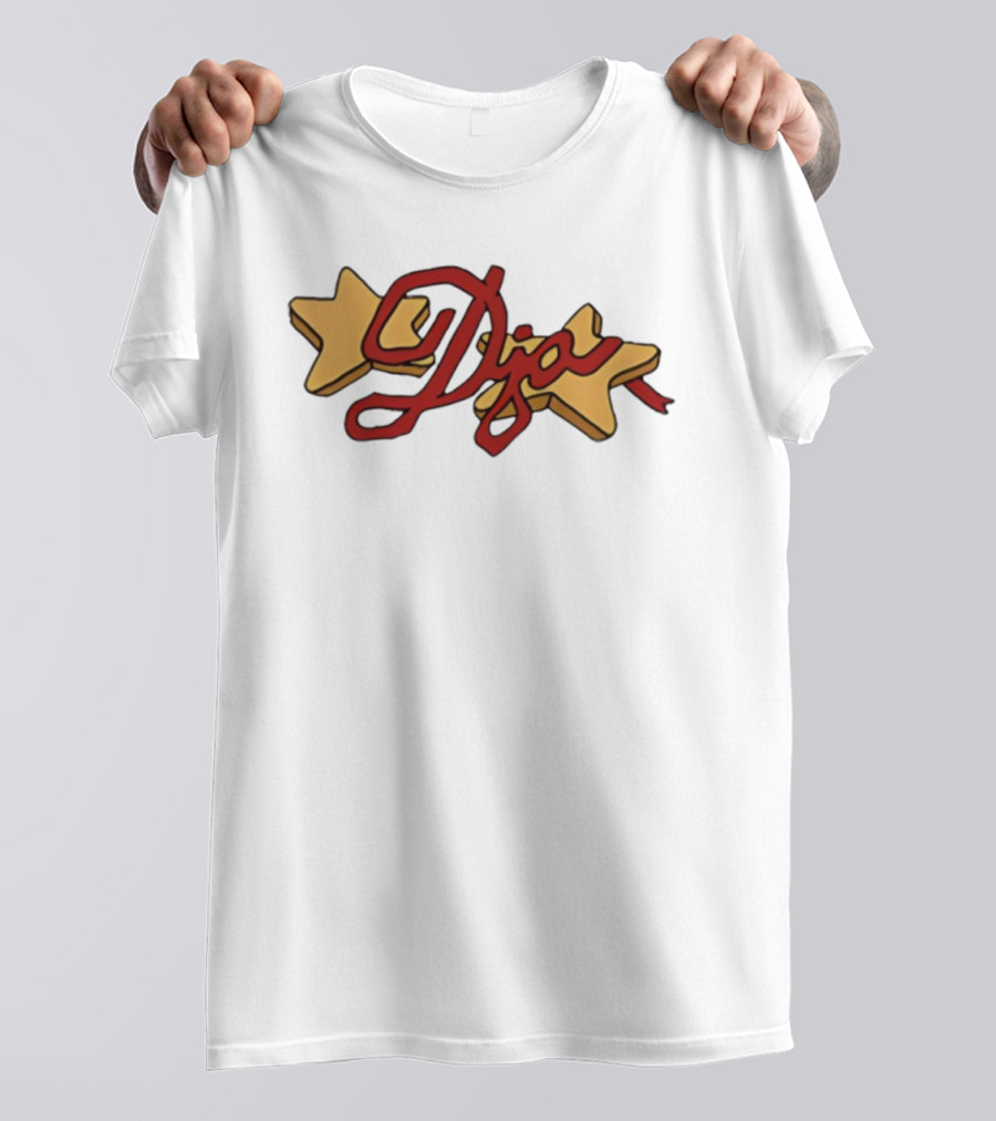 Djo Another Bite Tour 2025 Star Icons Red Letters T-Shirt