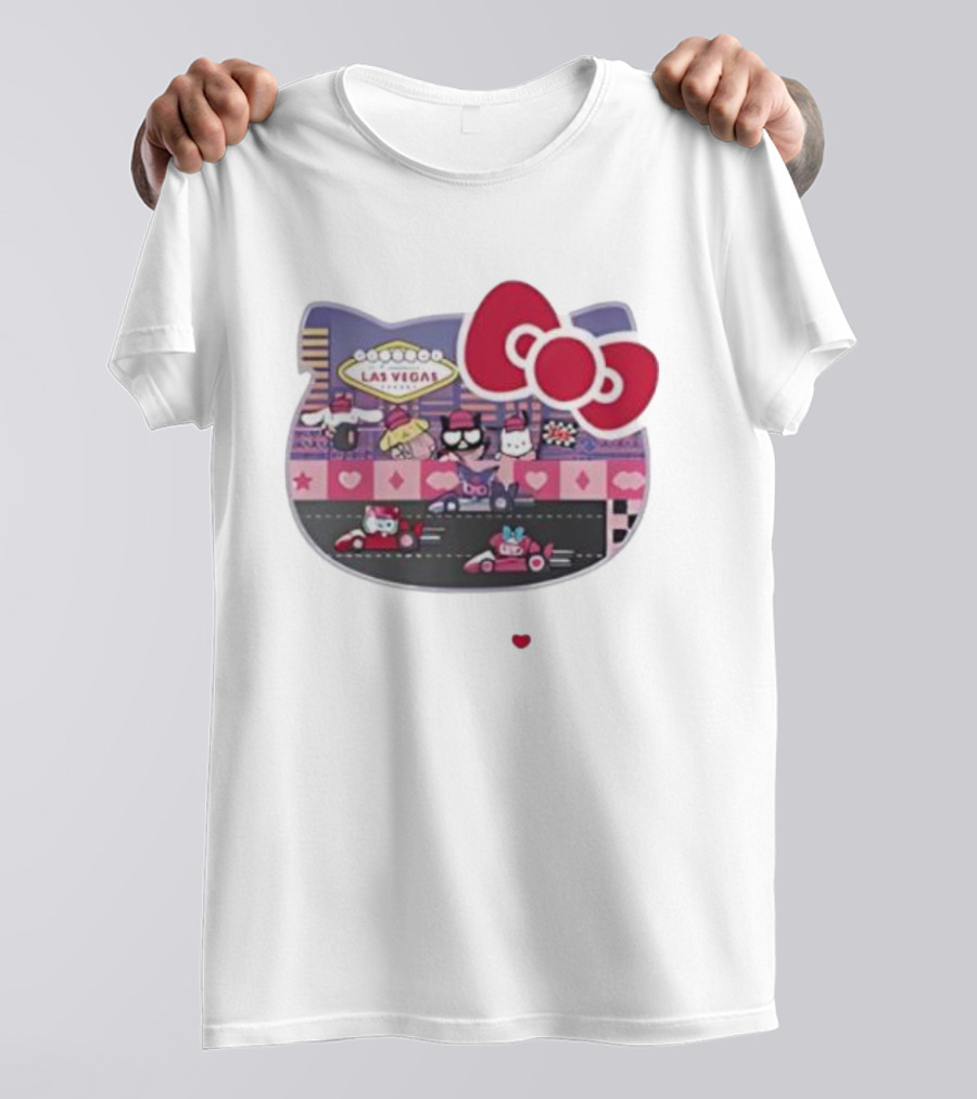 Hello Kitty Racing F1 Academy Las Vegas T-Shirt