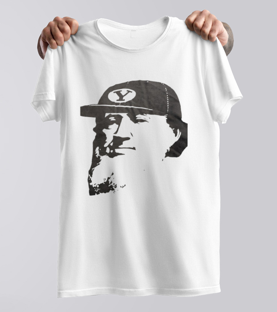 Flat Brim Brigham Young University Y Cougars Hat T-Shirt