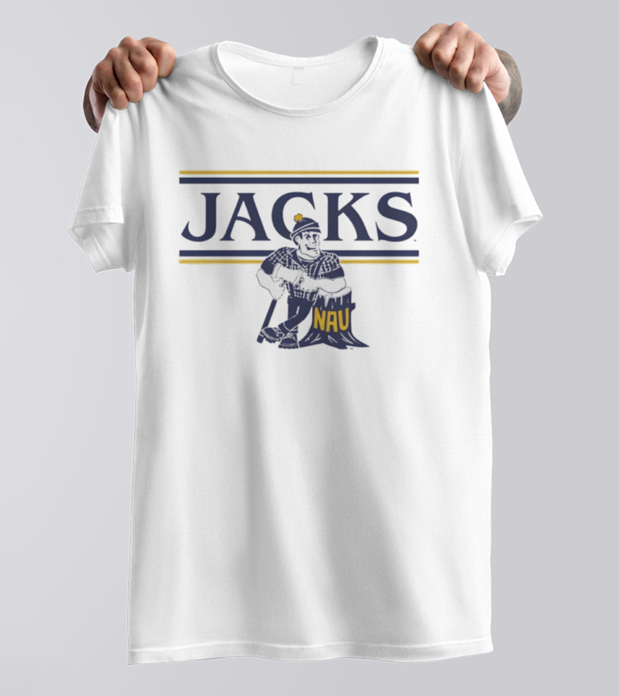 Northern Arizona Lumberjacks NAU Retro Jacks Timber Design T-Shirt