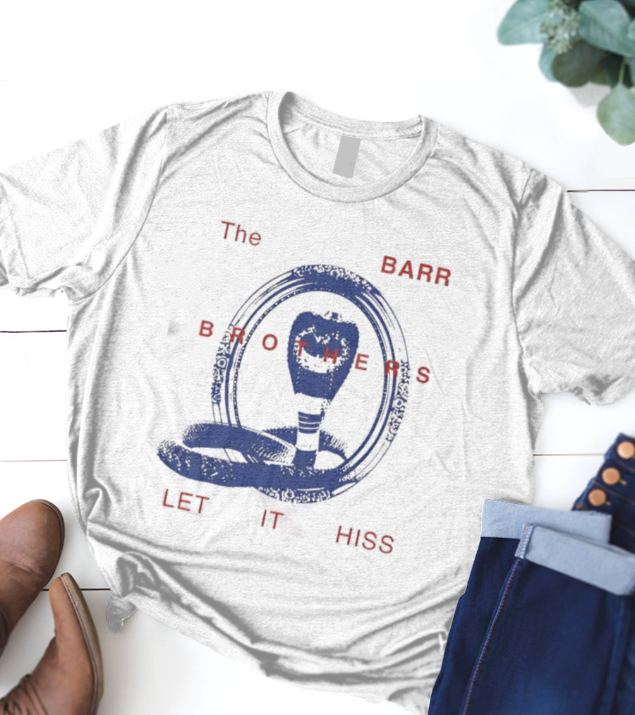 The Barr Brothers Let It Hiss 2025-2026 Tour Snake Design T-Shirt