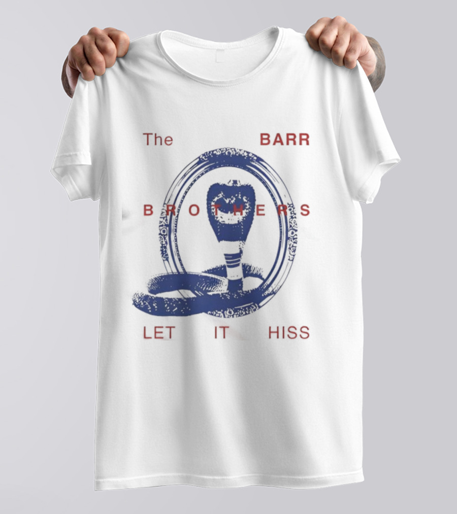 The Barr Brothers Let It Hiss 2025-2026 Tour Snake Design T-Shirt
