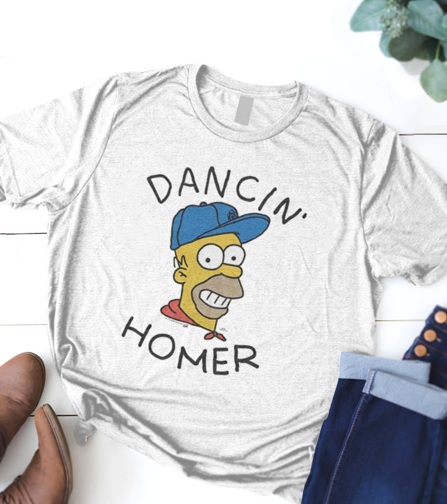 Dancin’ Homer From The Simpson Series Baseball Cap T-Shirt