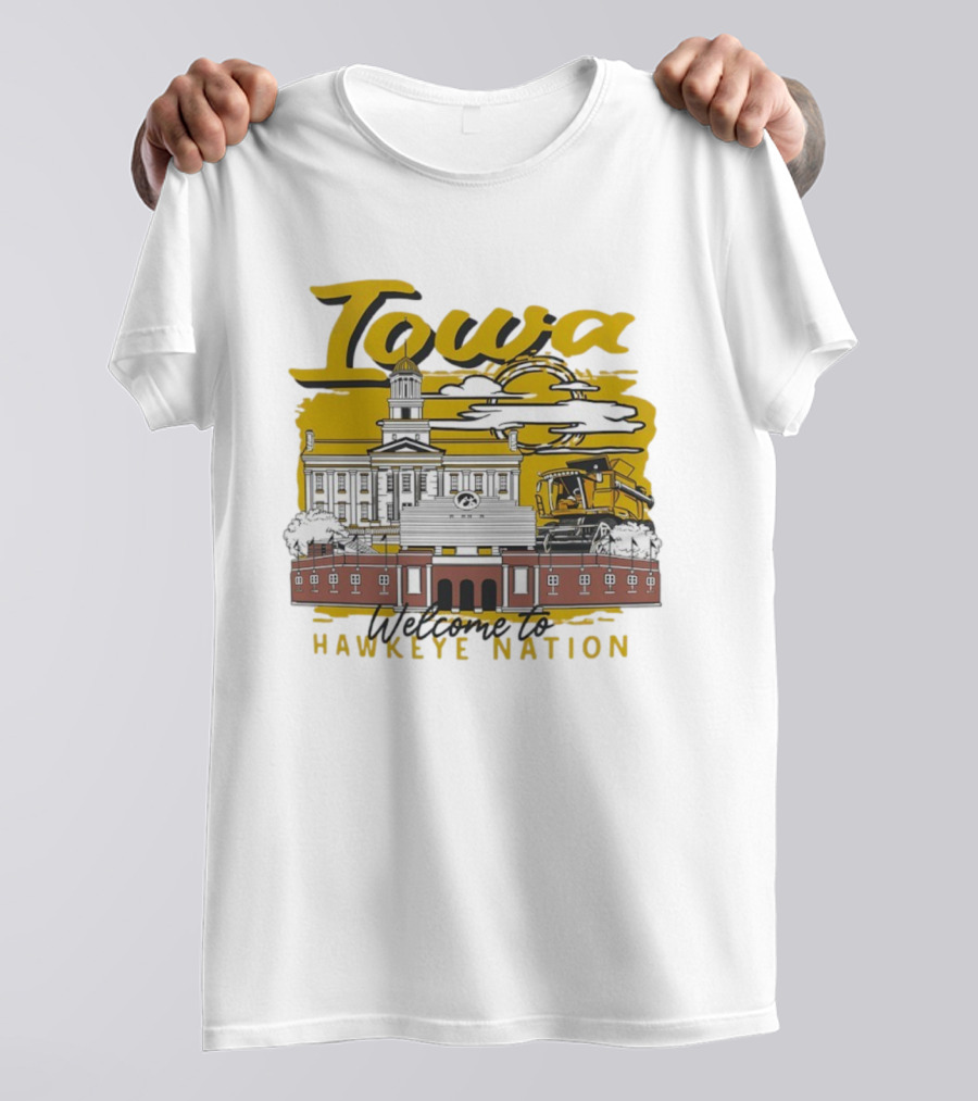 Iowa Welcome To Hawkeye Nation T-Shirt