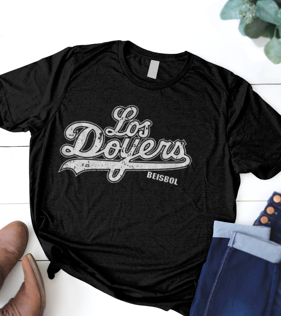 Los Doyers Beisbol 2025 Dodgers Champions T-Shirt