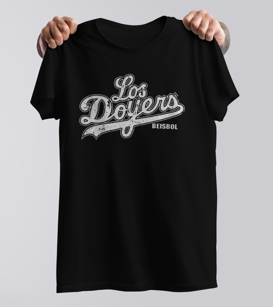 Los Doyers Beisbol 2025 Dodgers Champions T-Shirt