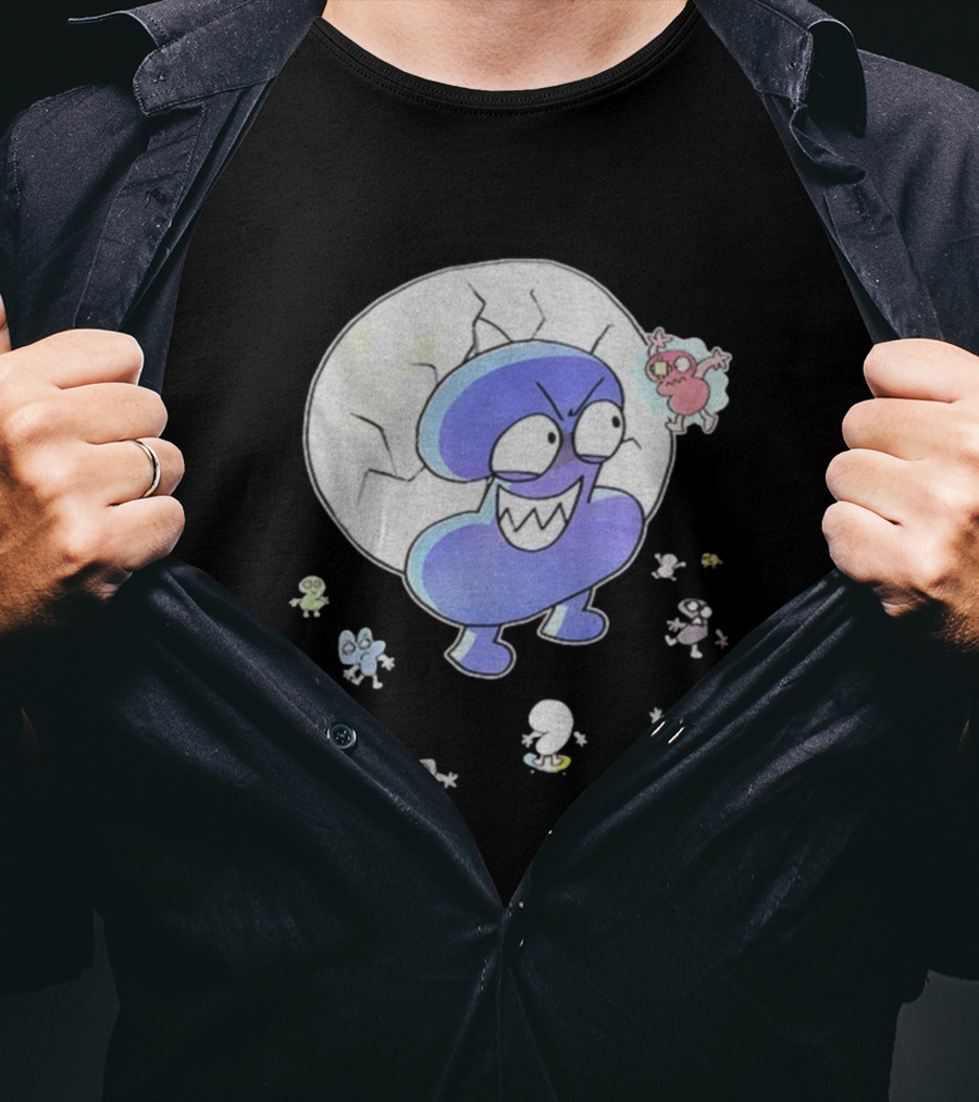 Battle For Dream Island The Power Of Two Characters Animated Scene T-Shirt