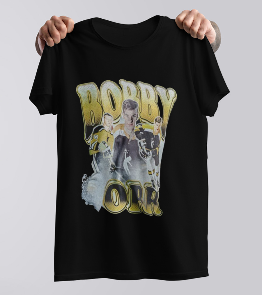Bobby Orr Boston Bruins Hockey NHL Legends Stanley Cup Dreamathon T-Shirt