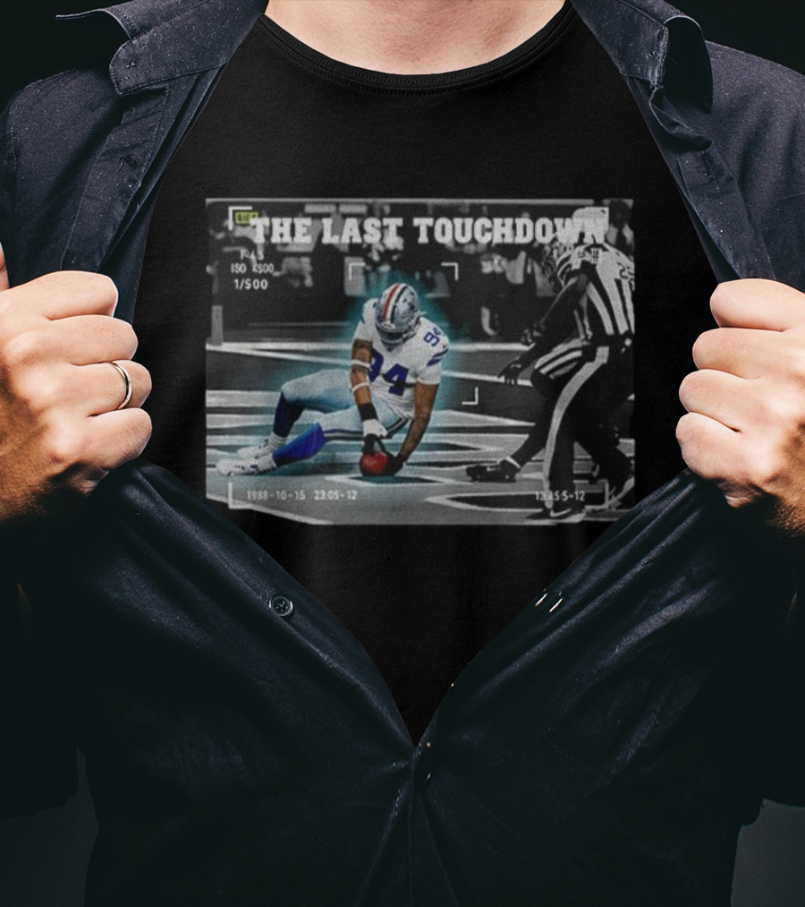 Marshawn Kneeland The Last Touchdown Football 94 Dallas Cowboys October 15 1998 T-Shirt
