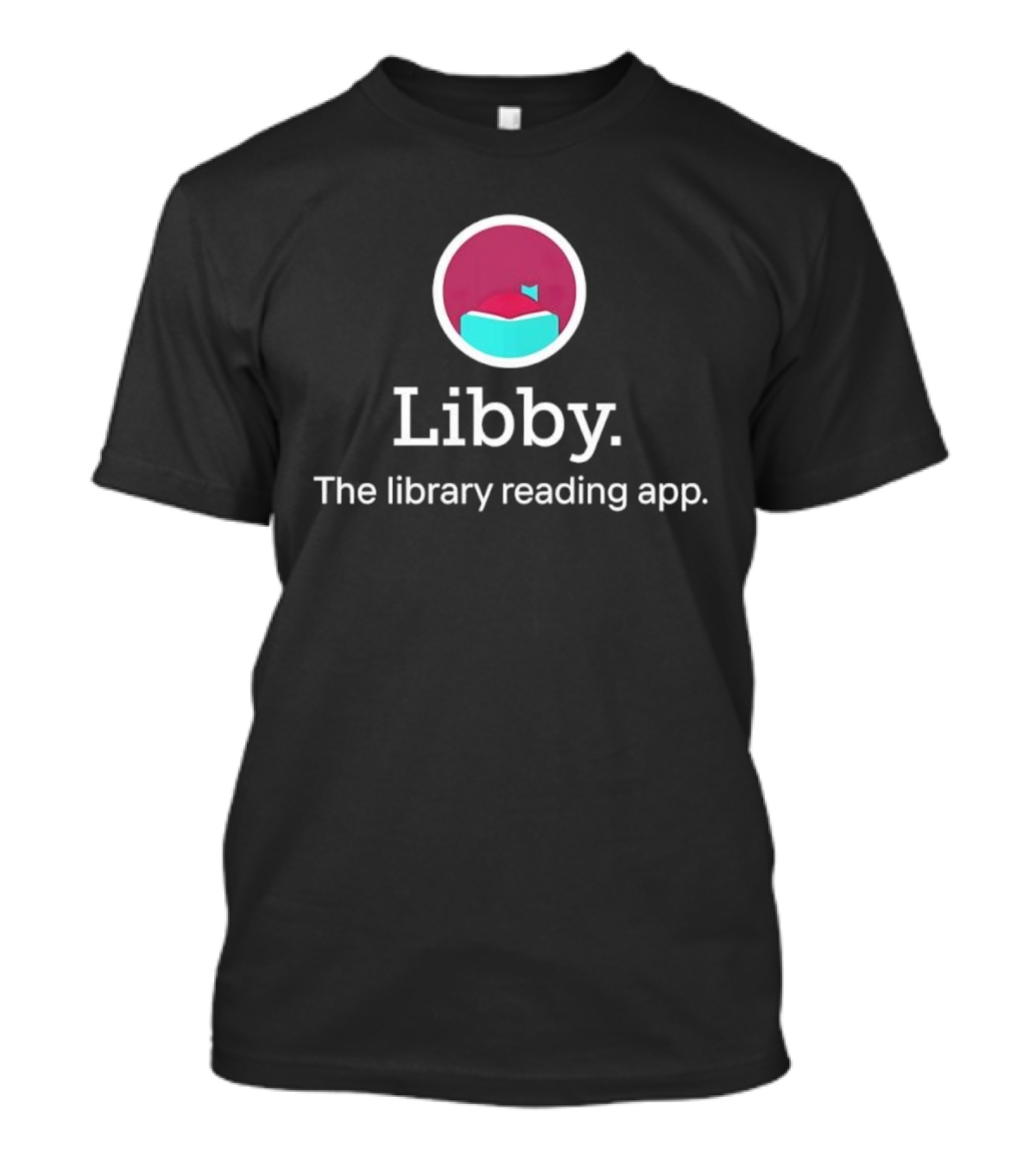 Libby The Library Reading App Book Logo T-Shirt