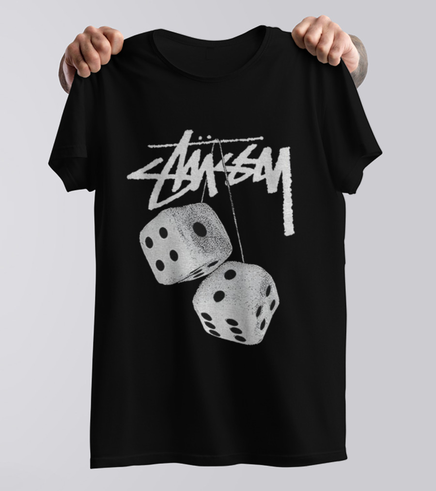 Stussy Hanging Dice Vintage Style T-Shirt