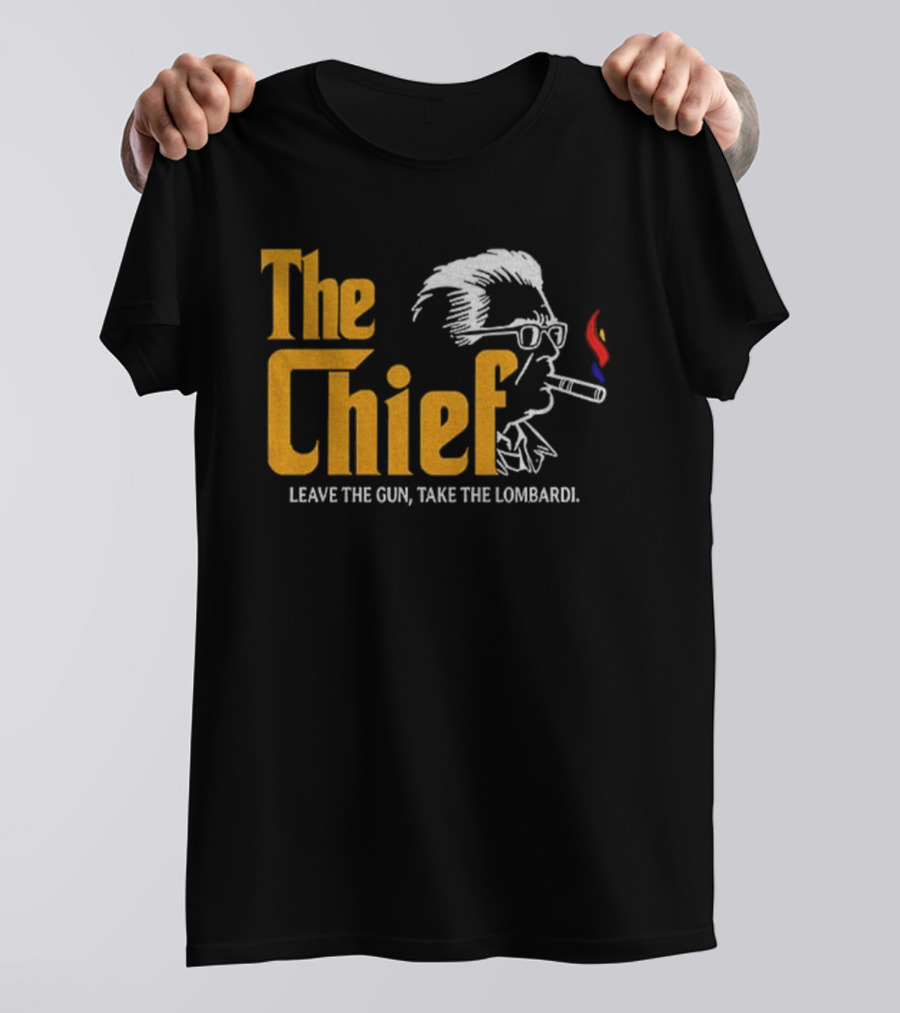 The Chief Leave The Gun Take The Lombardi Vintage Football Tribute T-Shirt