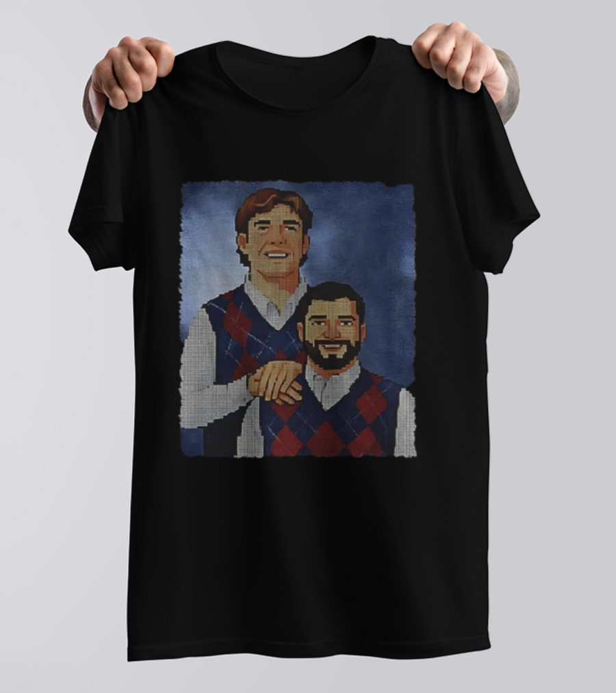 Jaxson Dart Cam Skattebo Vintage New York Football Step Brothers Style T-Shirt