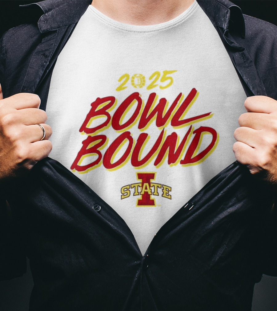 2025 Bowl Bound Iowa State Cyclones T-Shirt