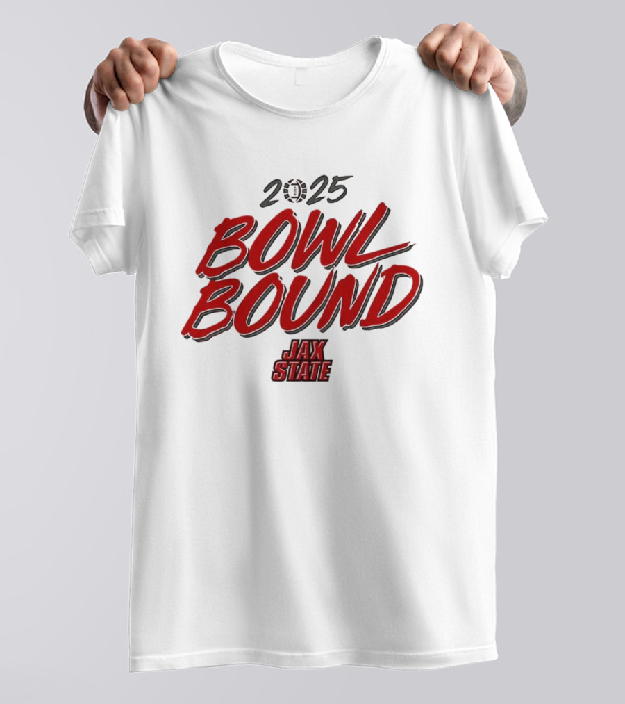 2025 Bowl Bound Jax State Football T-Shirt