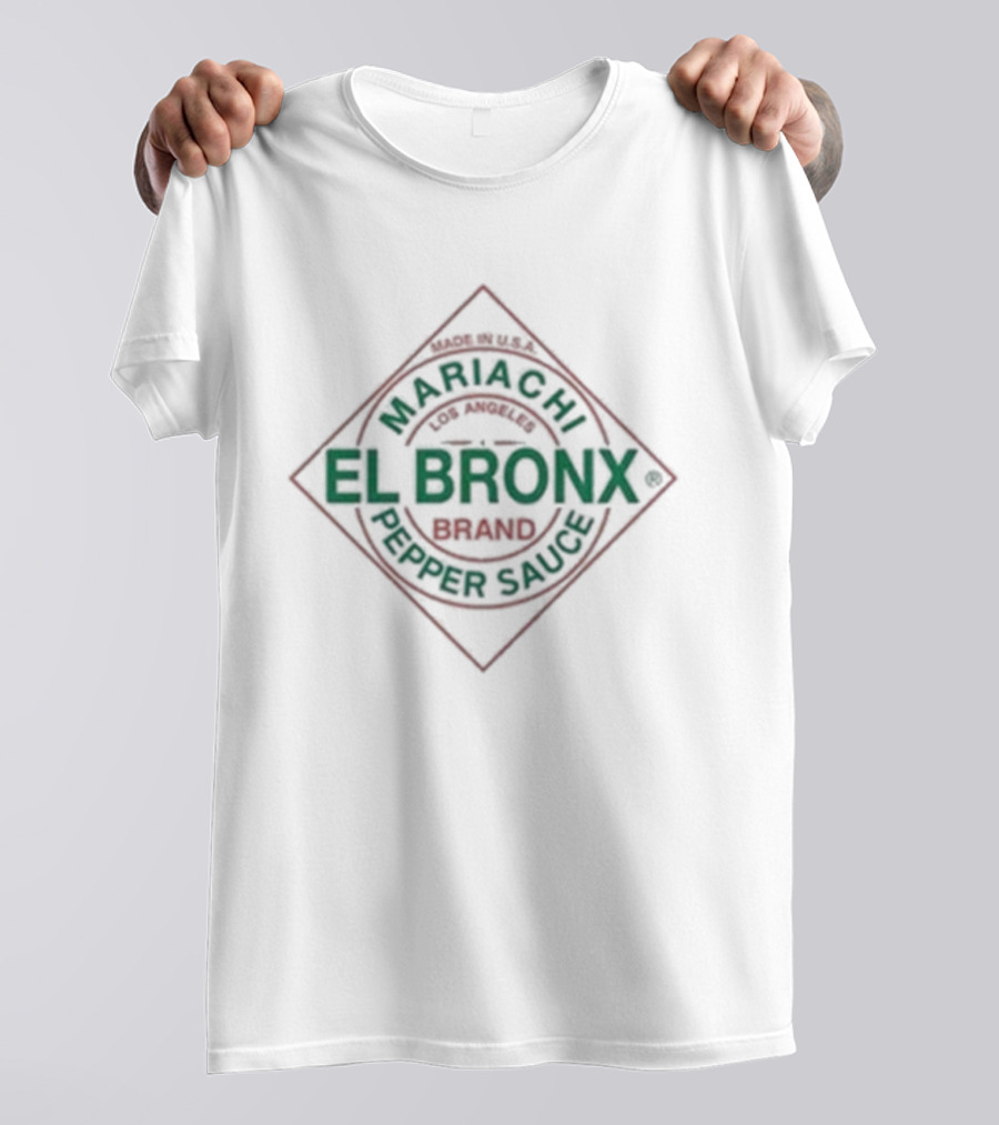 Mariachi El Bronx Authentic Pepper Sauce Brand El Bronx T-Shirt