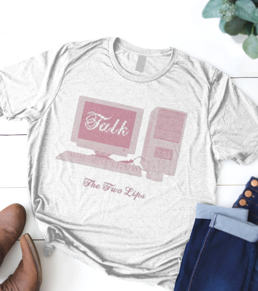Talk The Two Lips Computer T-Shirt