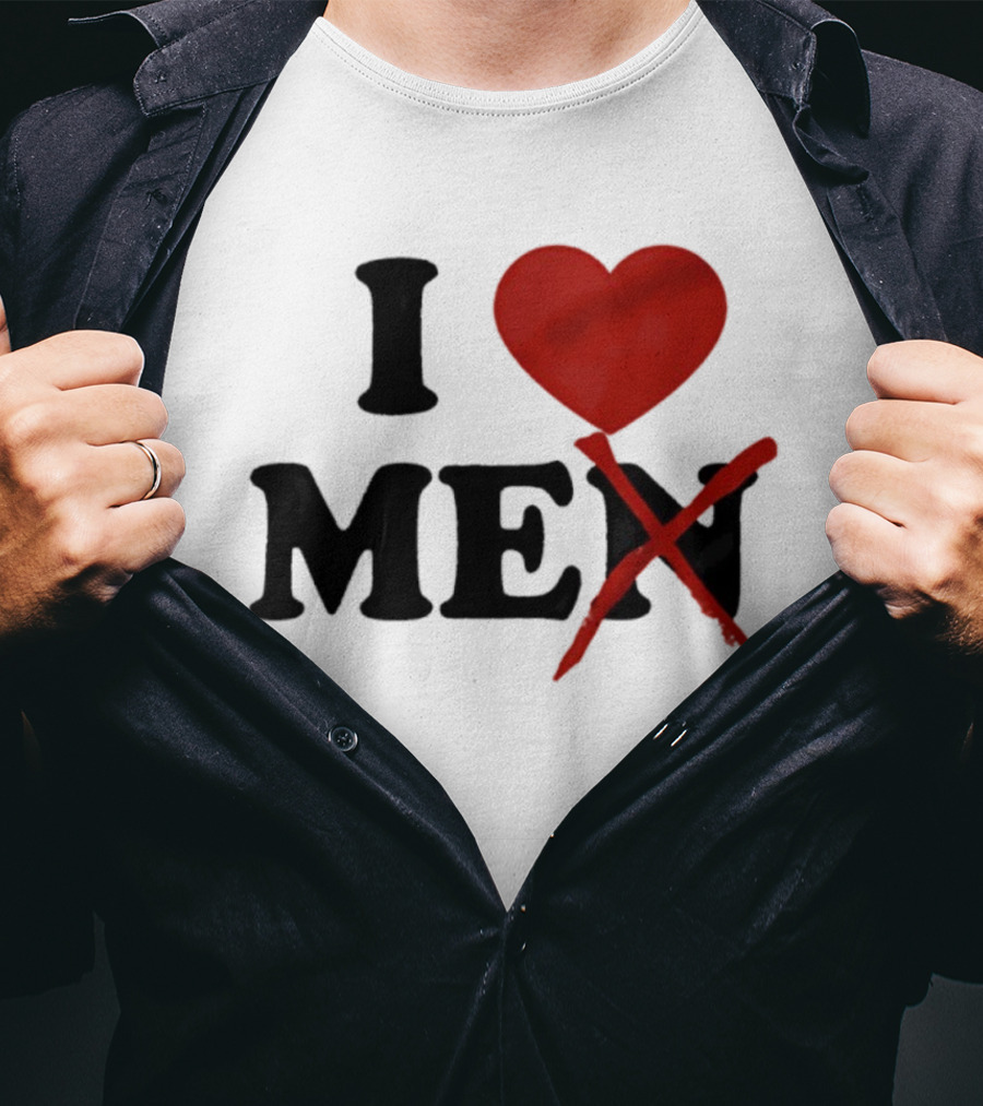 I Love Heart X Men T-Shirt