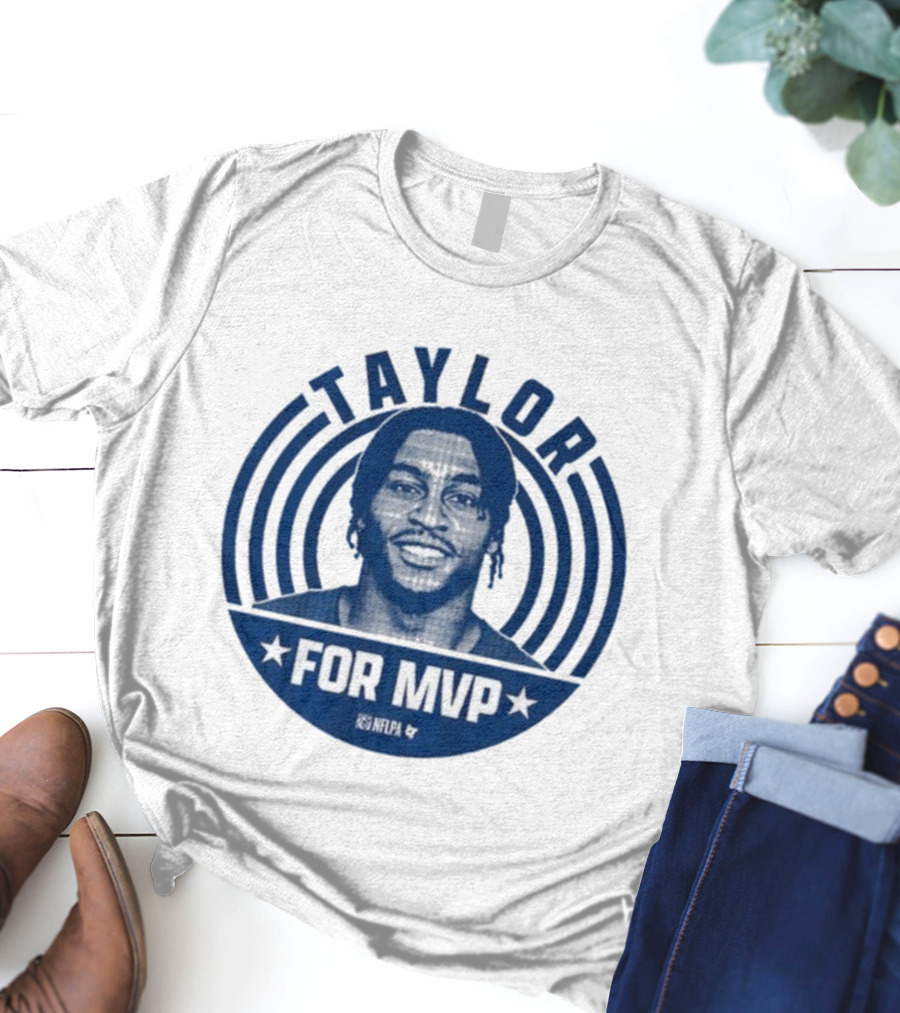 Taylor For MVP NFLPA Indianapolis Colts T-Shirt