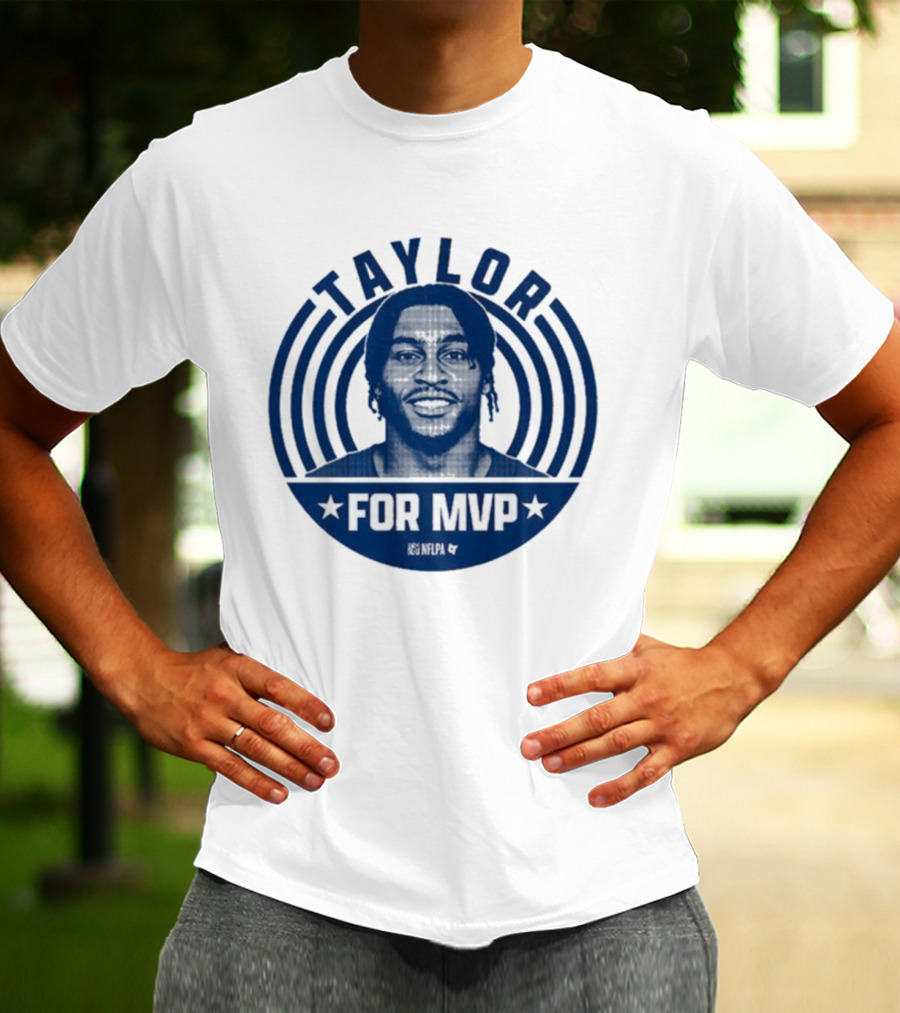 Taylor For MVP NFLPA Indianapolis Colts T-Shirt