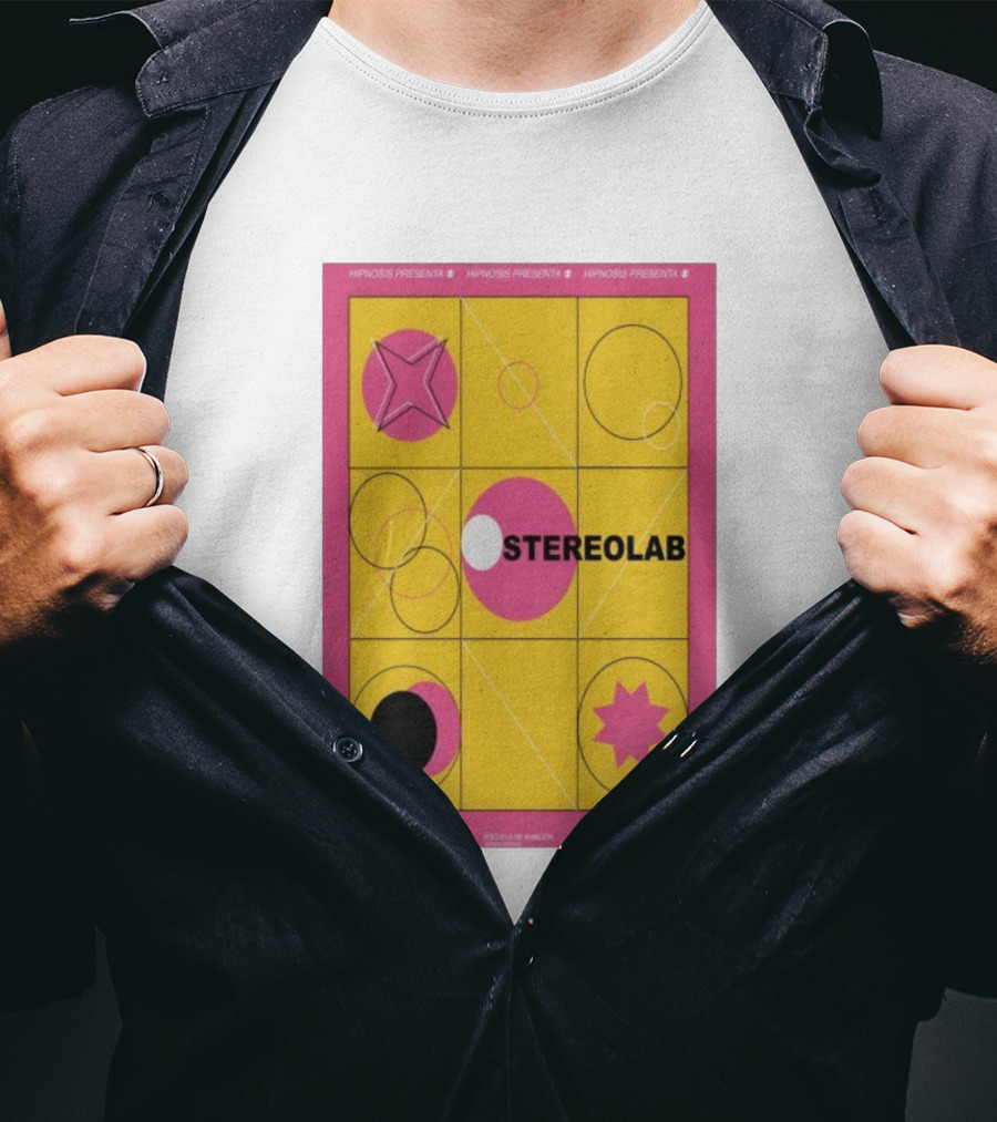 Hypnosis Presenta Stereolab Mexico 13.11.25 Foro Indie Rocks Escuela De Aviacion T-Shirt