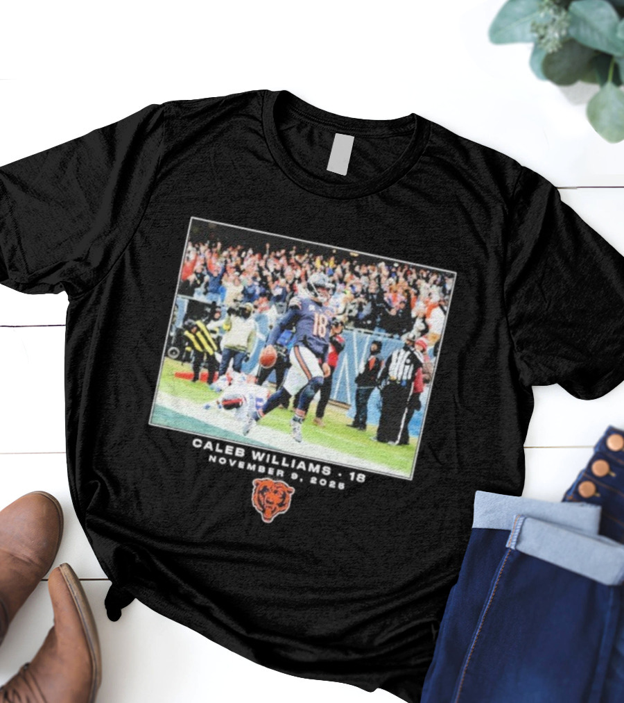 Caleb Williams Chicago Bears NFL Week 10 November 9 2025 T-Shirt
