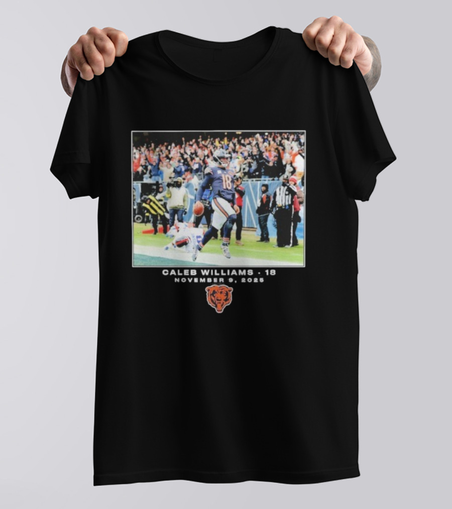 Caleb Williams Chicago Bears NFL Week 10 November 9 2025 T-Shirt