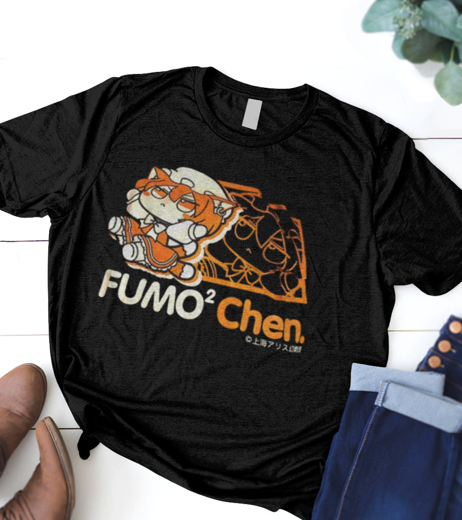 FUMO² Chen Touhou Project Cartoon Meme T-Shirt