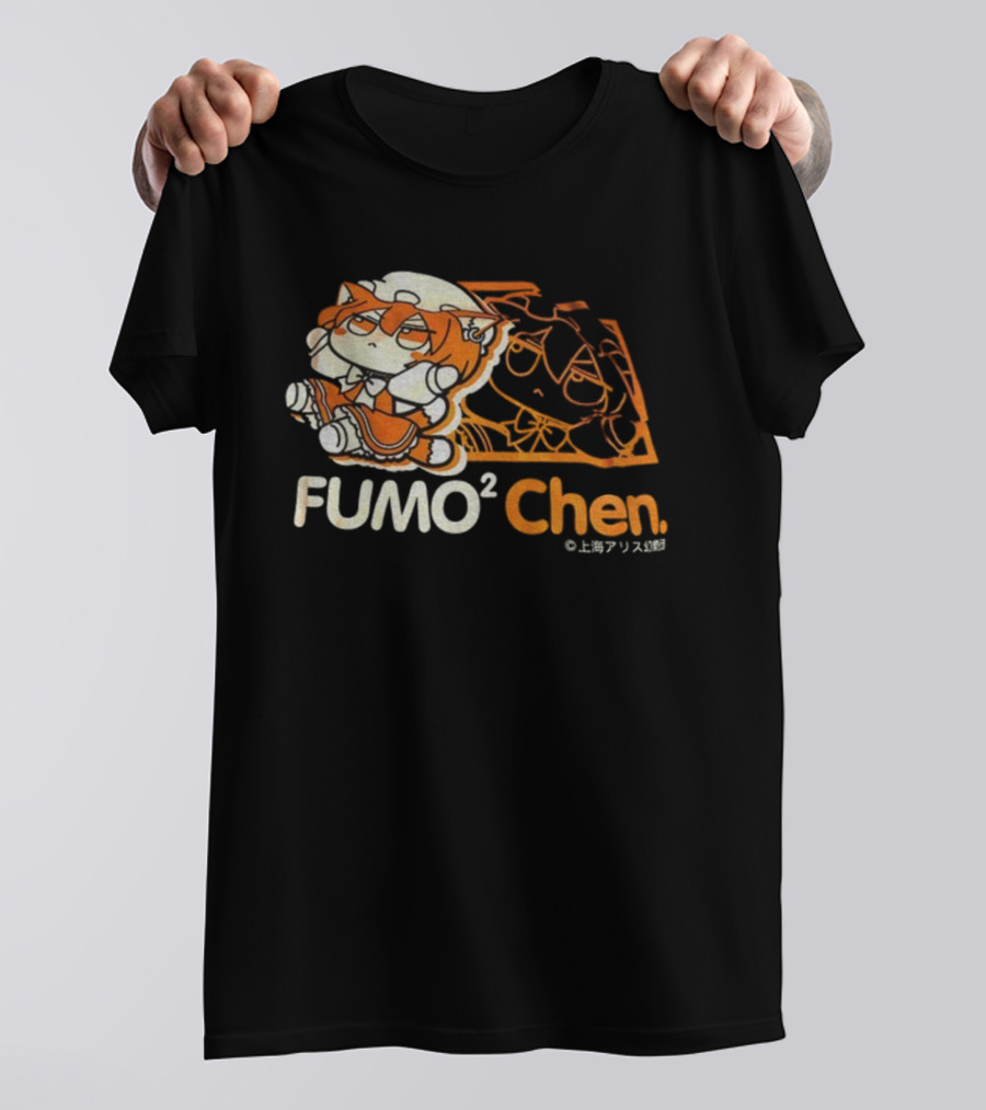 FUMO² Chen Touhou Project Cartoon Meme T-Shirt