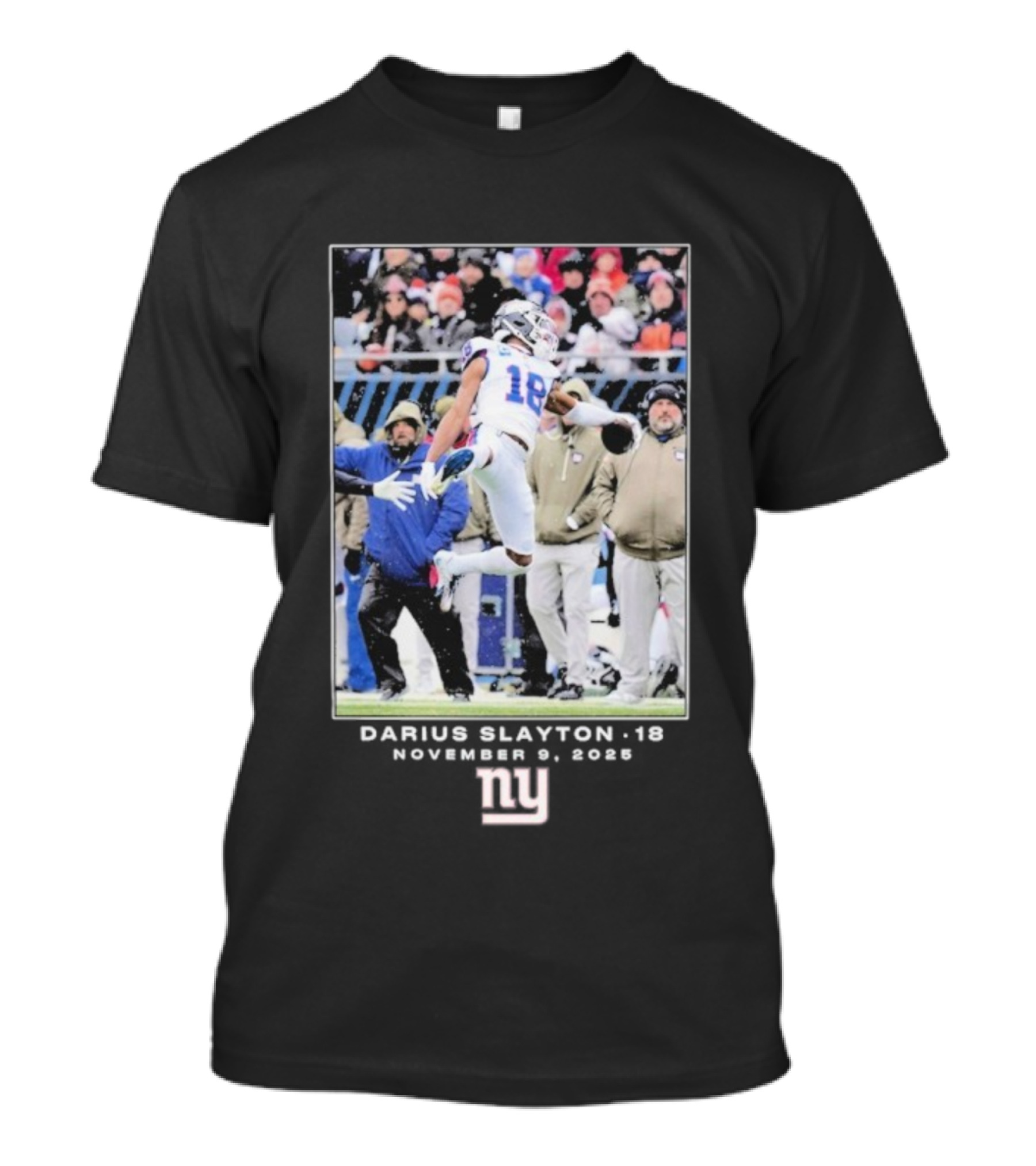 Darius Slayton New York Giants NFL Week 10 November 9 2025 T-Shirt