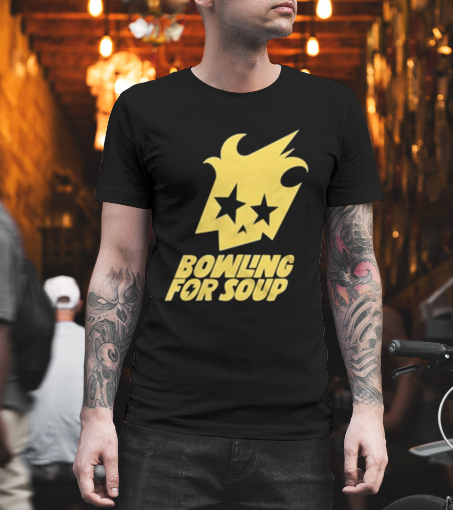 Bowling For Soup Summer Fall Tour 2025 Two Star Logo T-Shirt