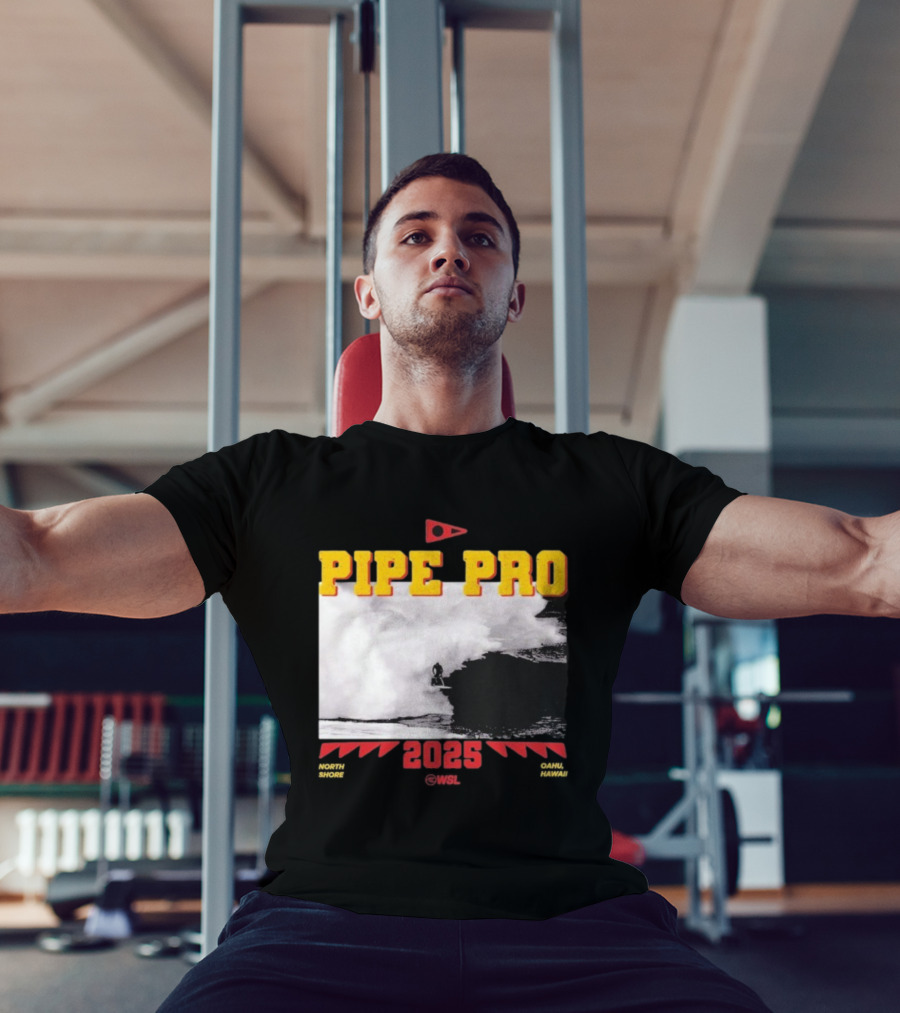 Florence Marine X Pipe Pro 2025 North Shore Oahu Hawaii WSL T-Shirt