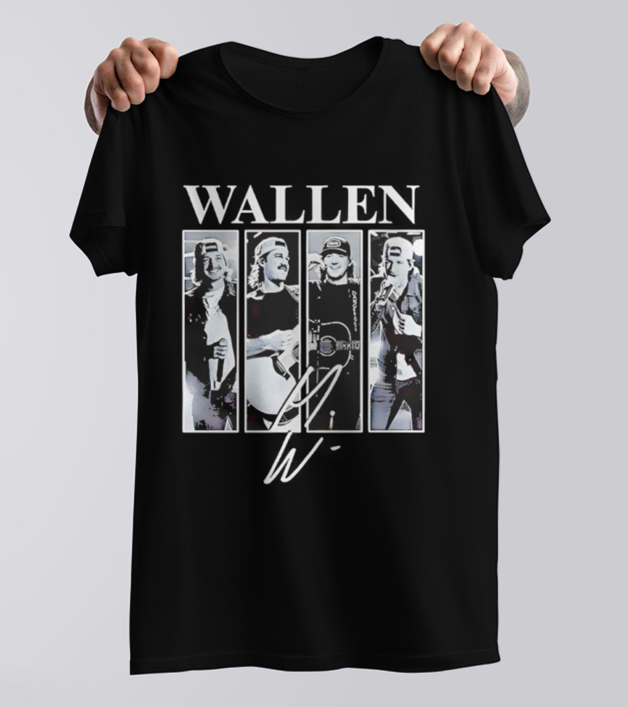 Morgan Wallen Still The Problem Tour 2026 Signature With Multiple Photos T-Shirt