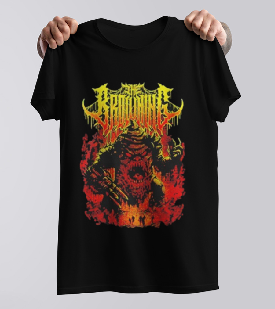 The Browning Burn This World Evolved USA Tour 2025 Destroyer Monster Fire T-Shirt