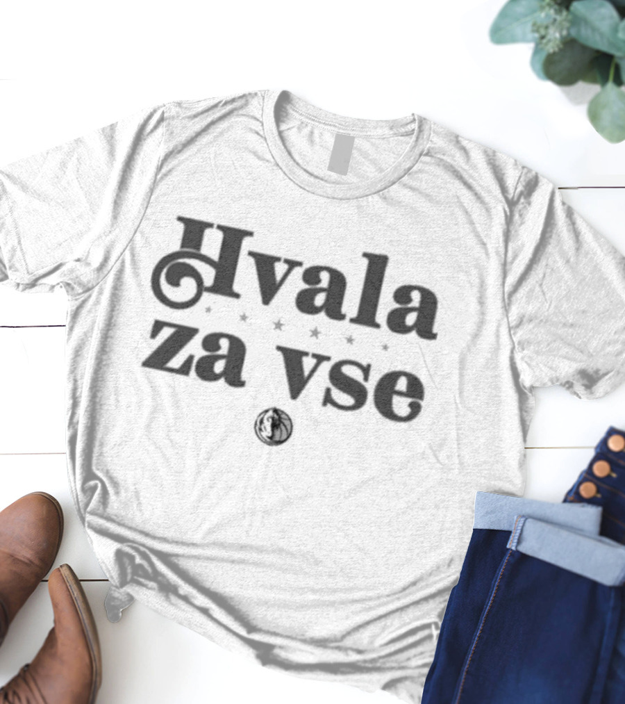 Dallas Mavericks Hvala Za Vse T-Shirt