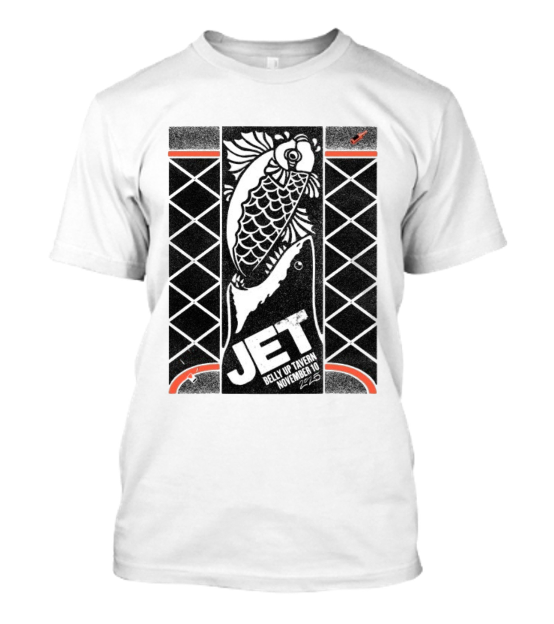 JET Fish Belly Up Tavern November 10 2025 T-Shirt