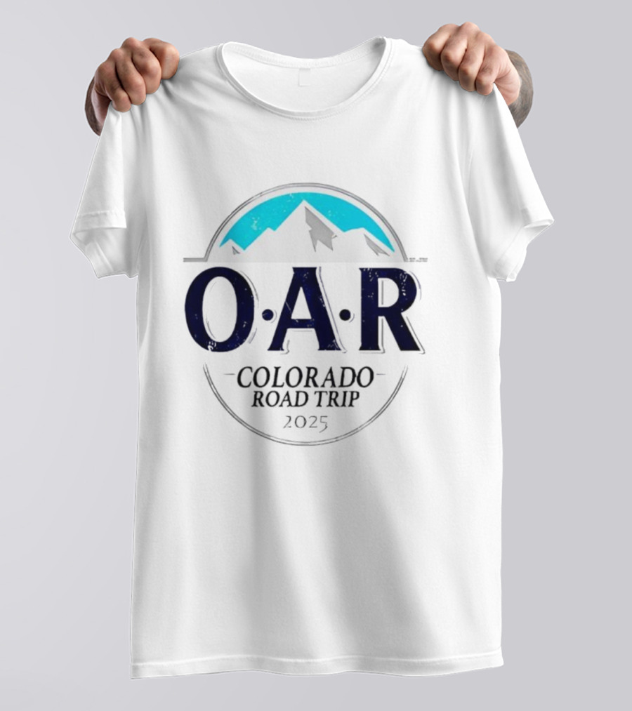 O.A.R. 2025 Colorado Road Trip Mountain Adventure T-Shirt
