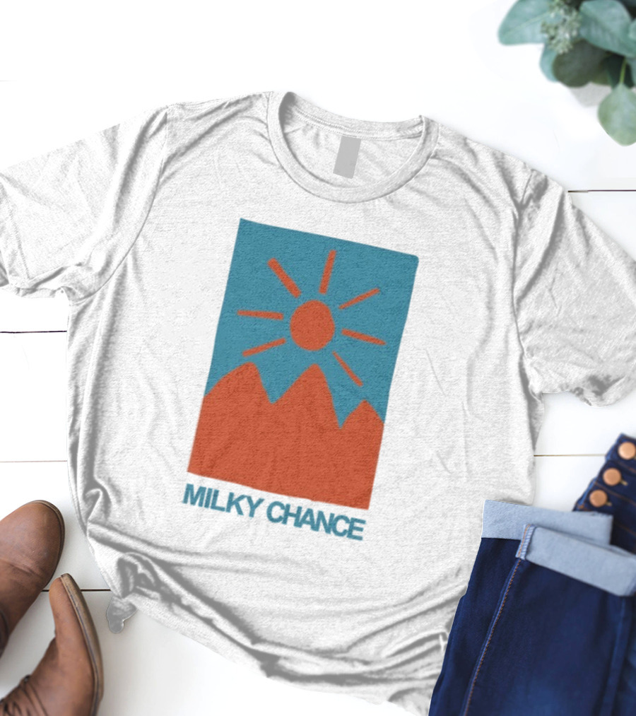 Milky Chance Sun Mountain Illustration T-Shirt