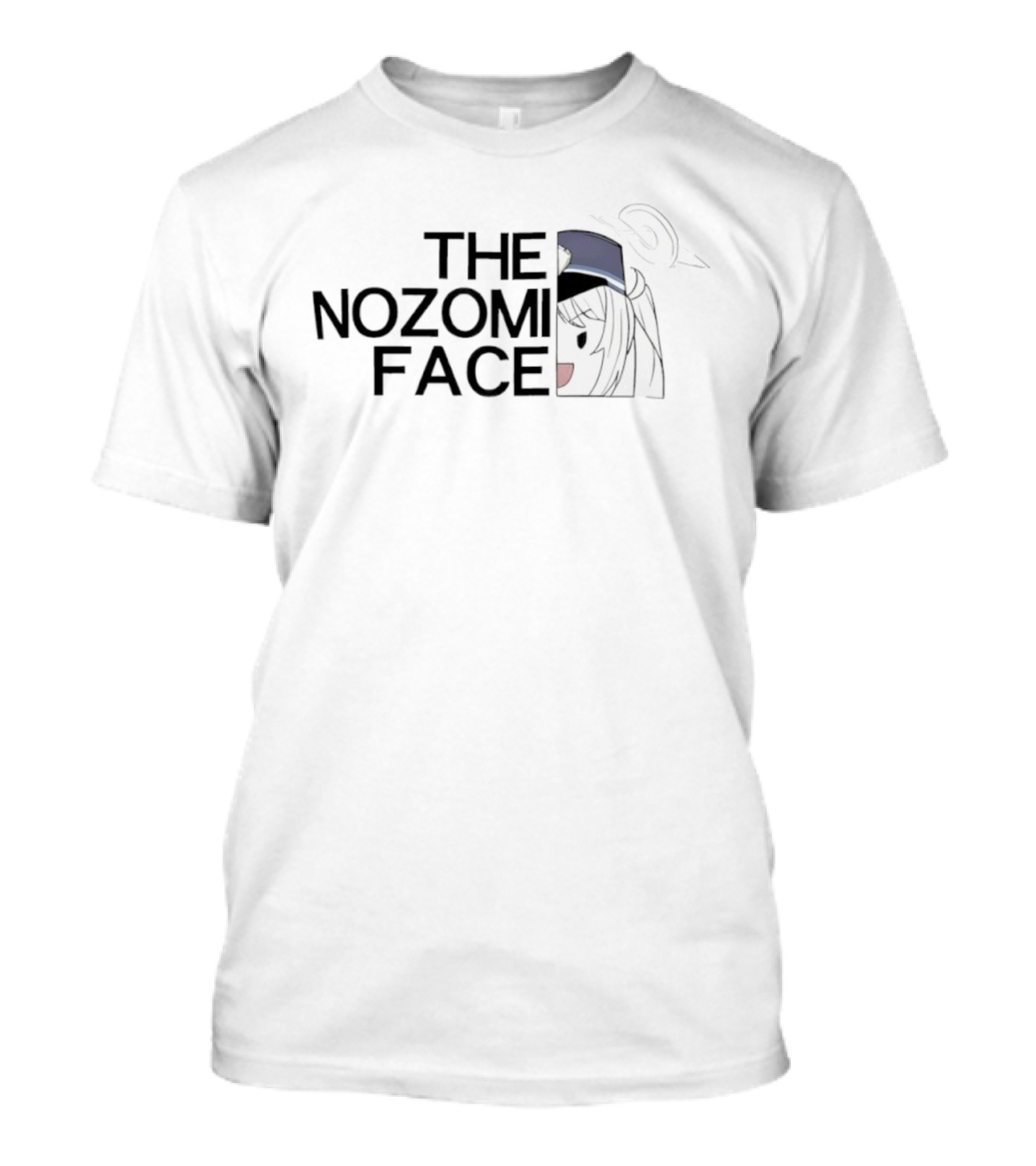 The Nozomi Face Anime Meme Character Expression T-Shirt