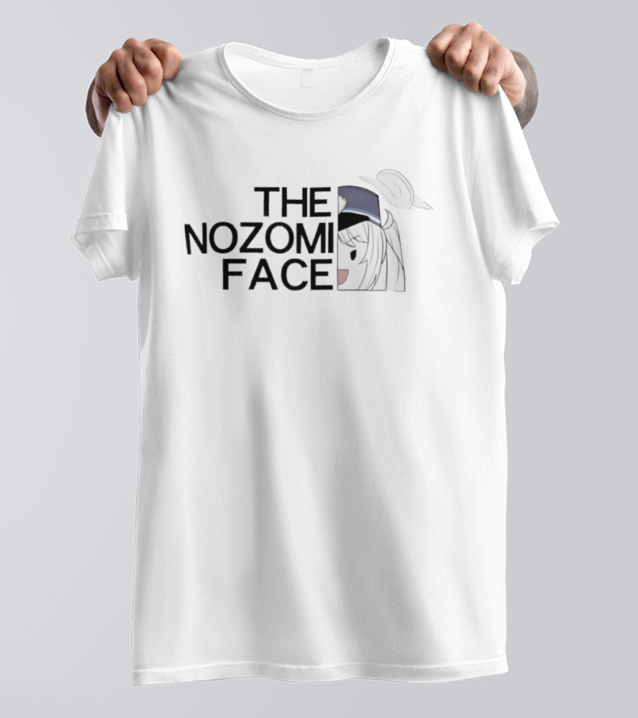 The Nozomi Face Anime Meme Character Expression T-Shirt