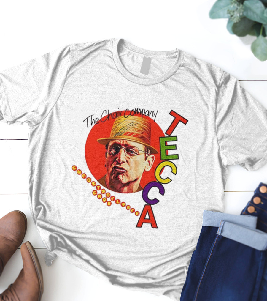Tim Robinson The Chair Company Uncontrollable Urge Tecca Hat Portrait T-Shirt