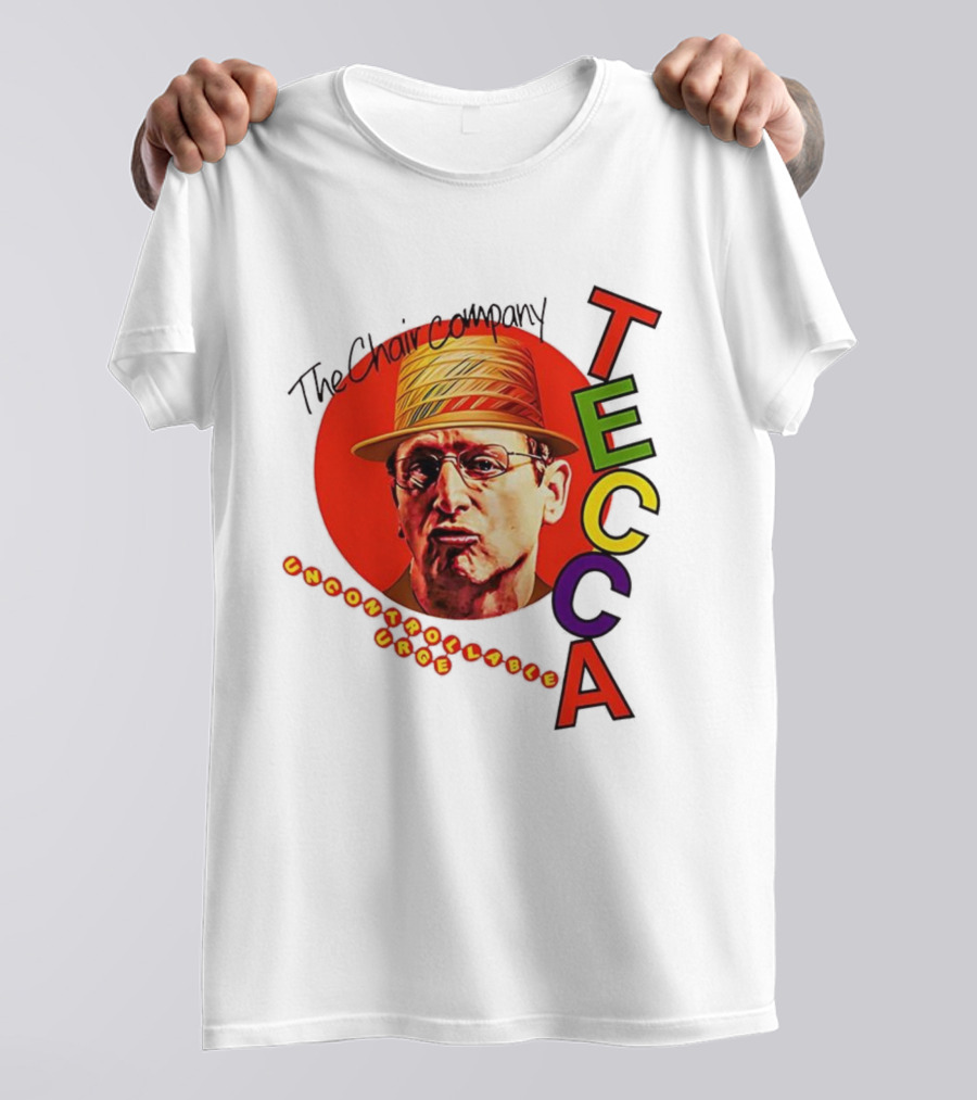 Tim Robinson The Chair Company Uncontrollable Urge Tecca Hat Portrait T-Shirt
