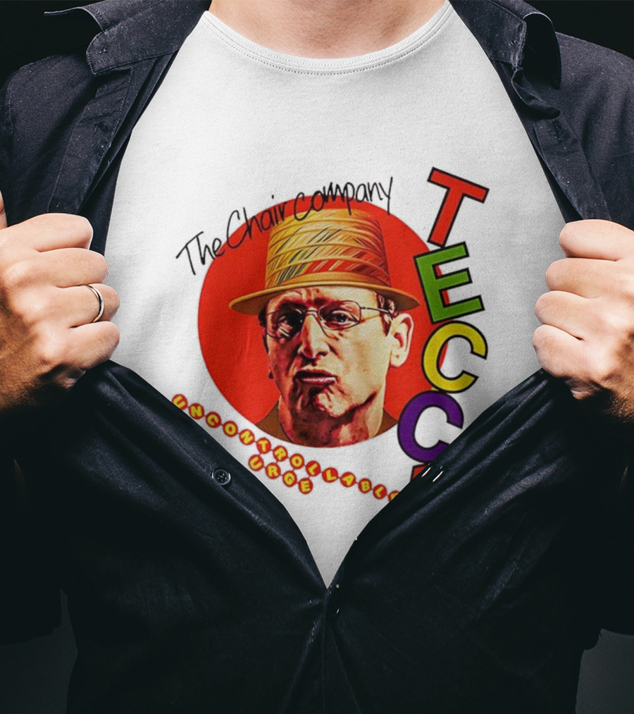 Tim Robinson The Chair Company Uncontrollable Urge Tecca Hat Portrait T-Shirt