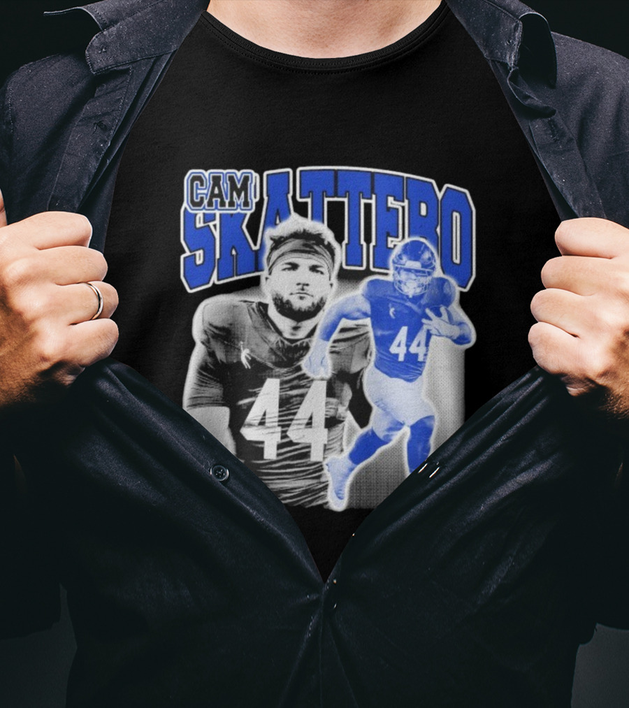 CAM Skattebo NFLPA Dreamathon Football Player 44 T-Shirt