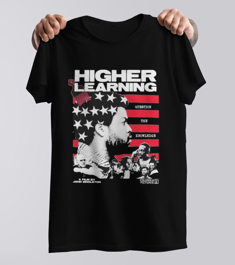 Higher Learning Ice Cube Question The Knowledge Columbia Pictures John Singleton T-Shirt