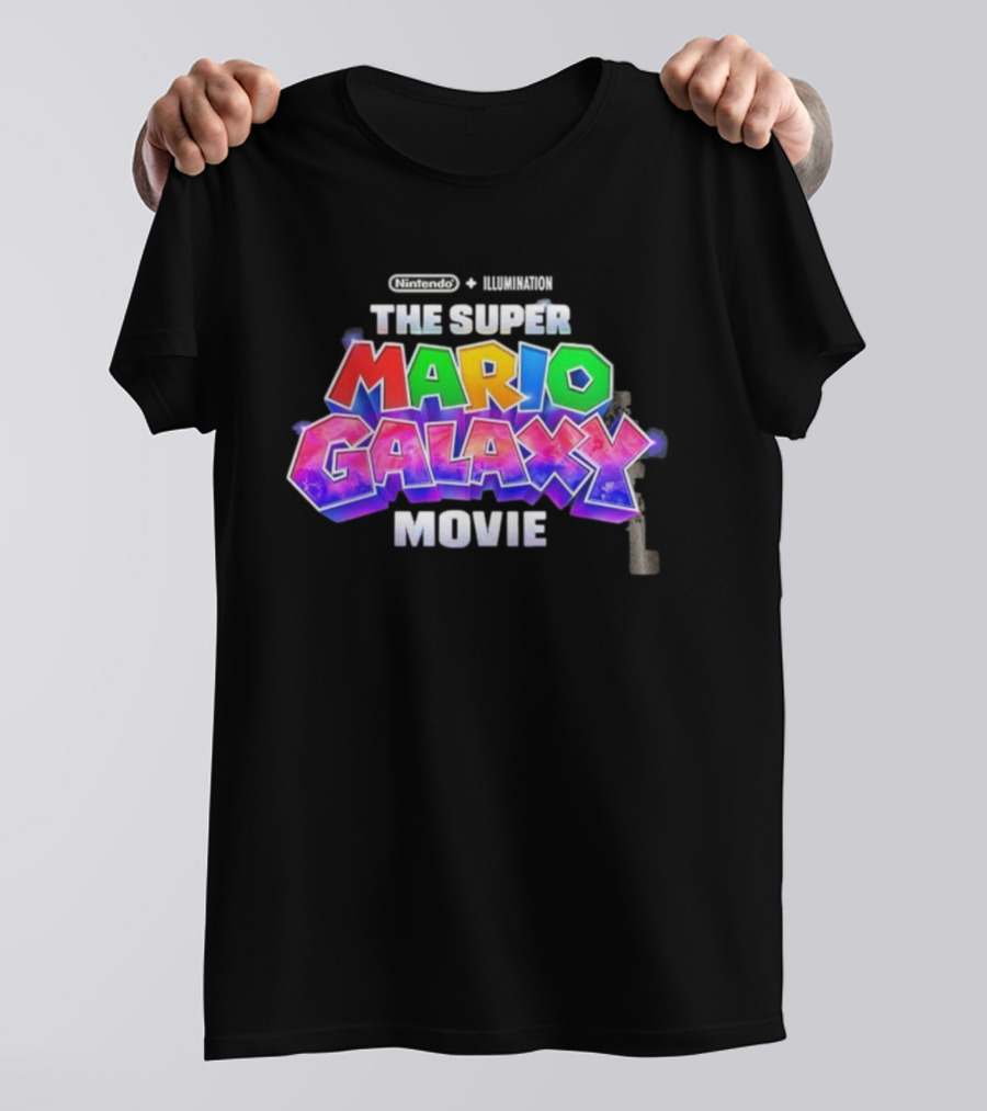 Nintendo Illumination The Super Mario Galaxy Movie 2025 Adventure T-Shirt