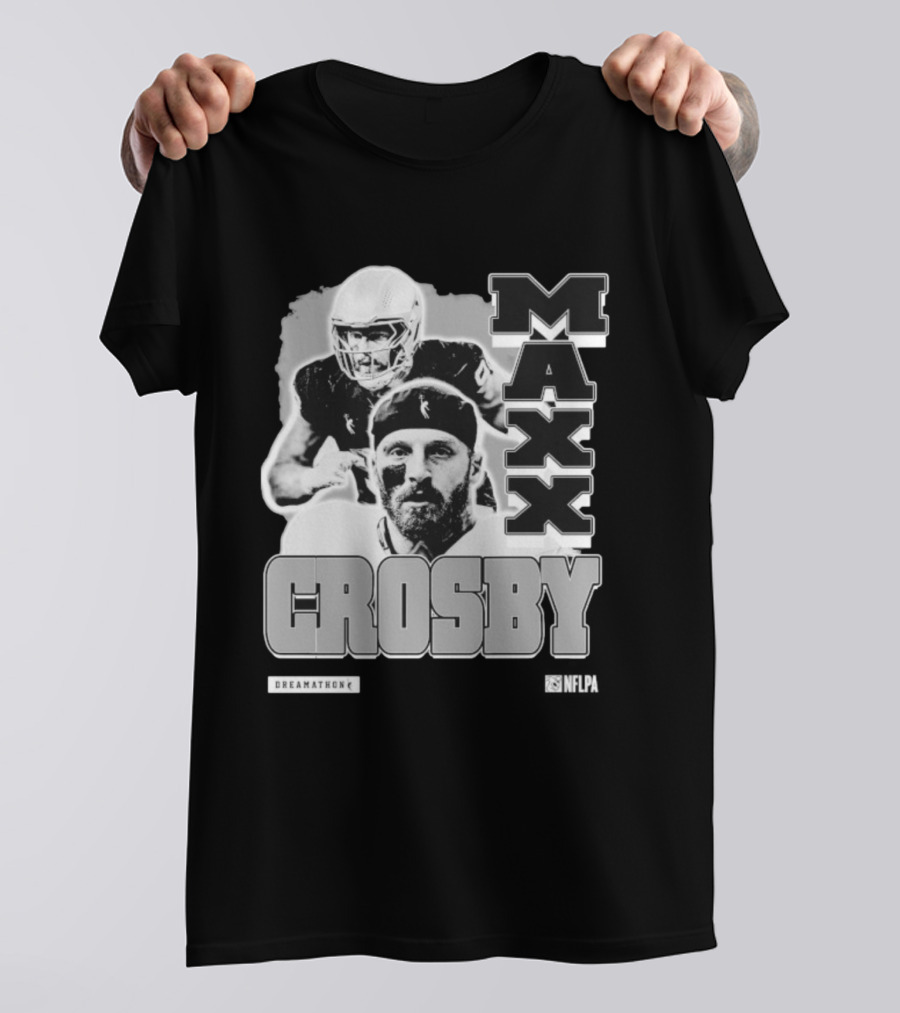 Maxx Crosby NFLPA Dreamathon Raiders Football Player Theme T-Shirt