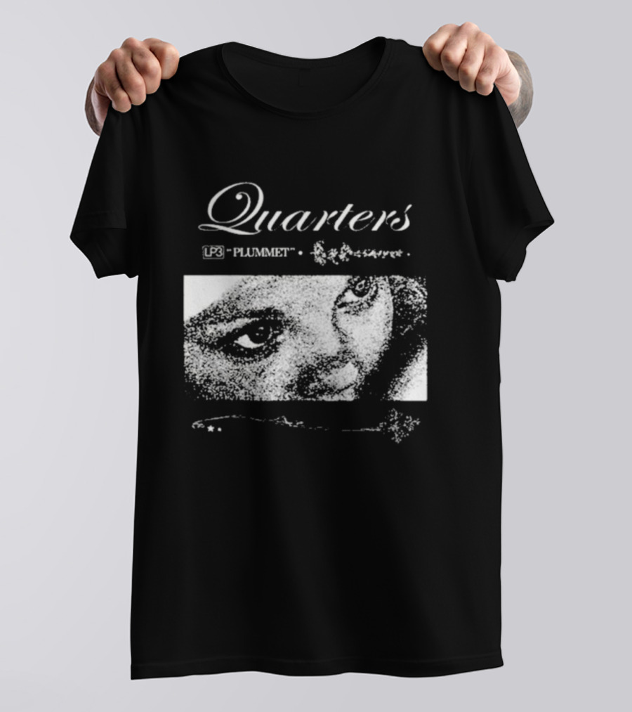 Quarters Plummet Eye Illusion Art T-Shirt