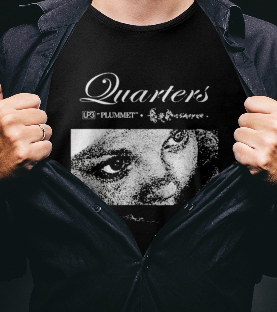 Quarters Plummet Eye Illusion Art T-Shirt