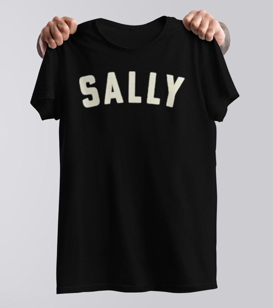 Role Model Sally Felt Applique Lettering T-Shirt